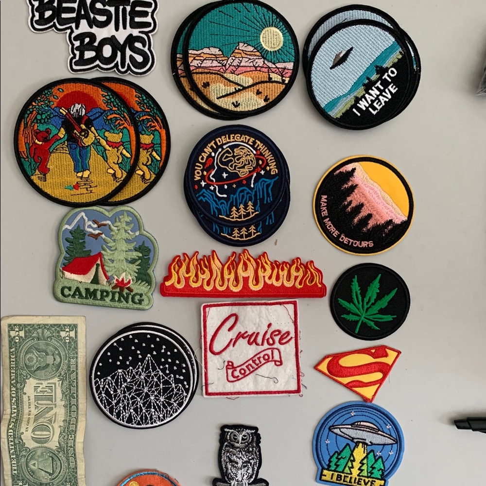 Patches Brand new patches with adhesive